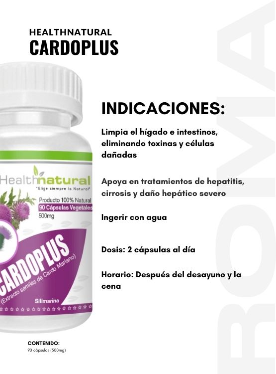 PACK 3 CARDOPLUS HEALTHNATURAL 1500MG + REGALO PASTILLERO - 3