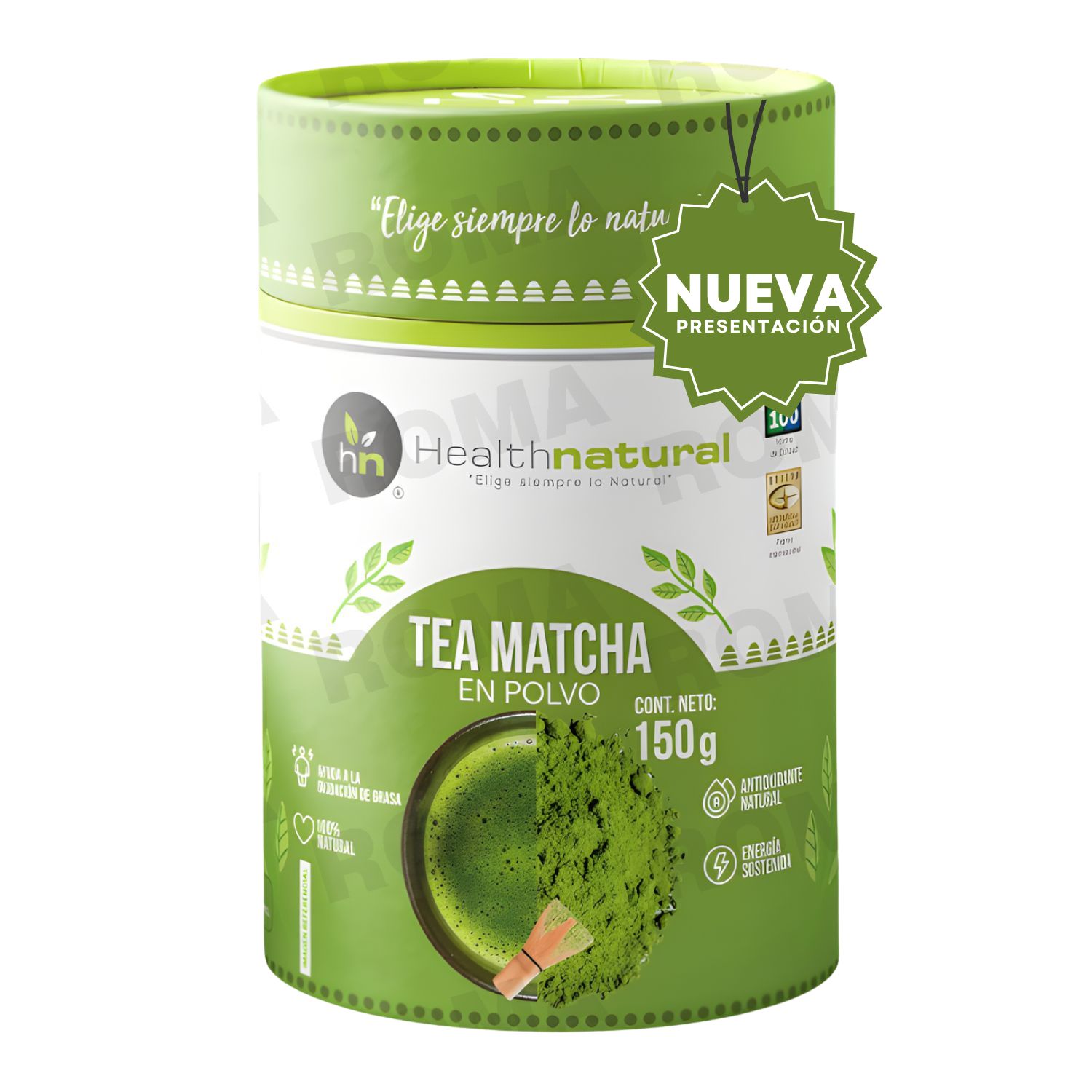TÉ MATCHA ORGÁNICO 150G HEALTHNATURAL - 1