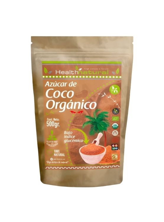AZÚCAR DE COCO ORGÁNICO 500G HEALTHNATURAL - 1