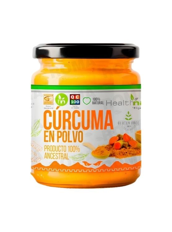 CÚRCUMA EN POLVO 100G HEALTHNATURAL - 1