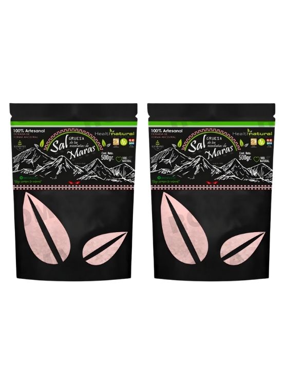PACK 2 SAL DE MARAS GRUESA 500G HEALTHNATURAL - 1