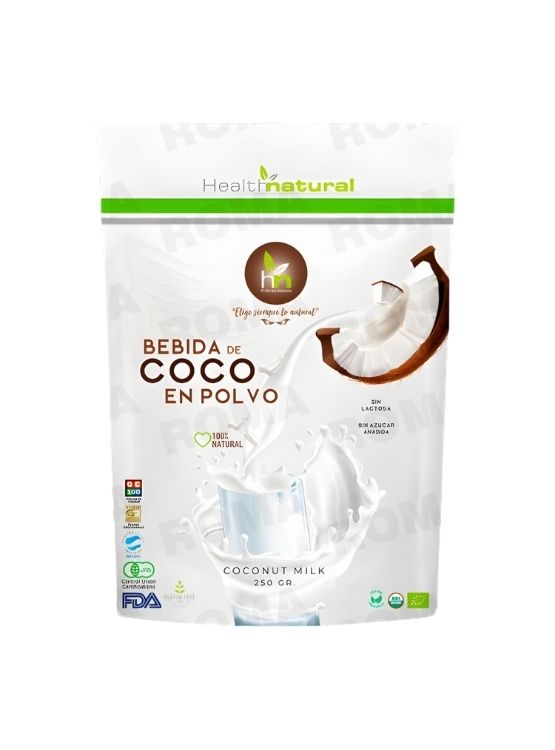 BEBIDA DE COCO EN POLVO 250G HEALTHNATURAL - 1