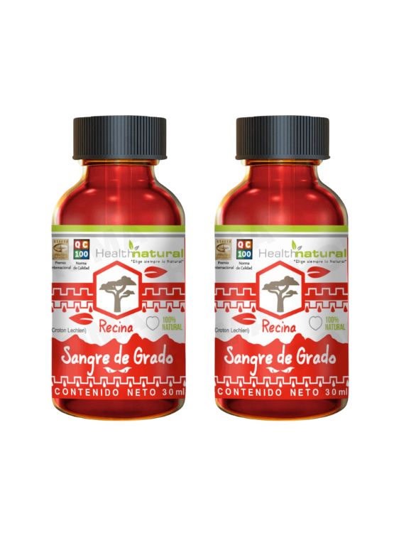PACK 2 RESINA DE SANGRE DE GRADO HEALTHNATURAL 60ML - 1