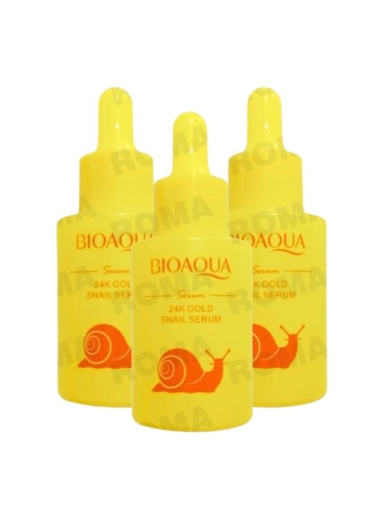 PACK 3 SÉRUM 24K GOLD SNAIL 30ML BIOAQUA - 1