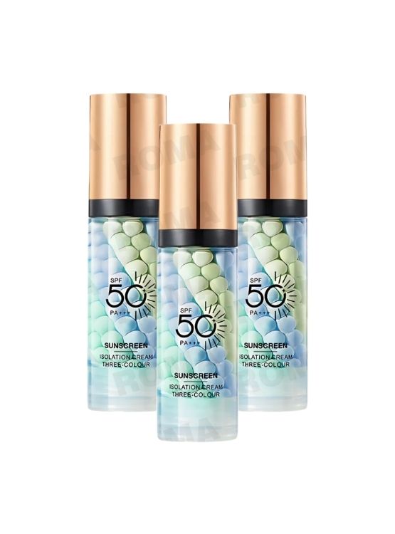 PACK 3 BLOQUEADOR SOLAR MULTICOLOR 40G BIOAQUA - 1