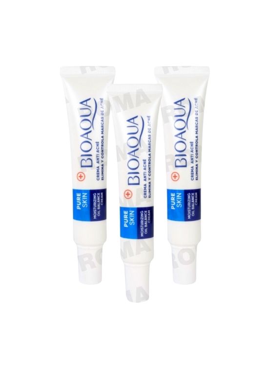 PACK 3 CREMA FACIAL PURE SKIN 30G BIOAQUA - 1