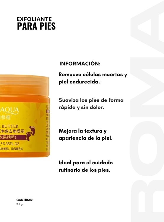 EXFOLIANTE PARA PIES 180G BIOAQUA - 2