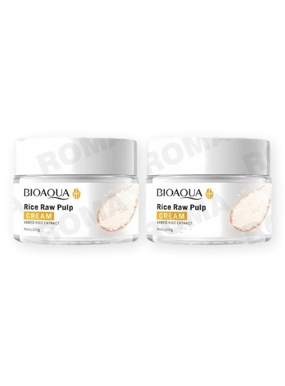 PACK 2 CREMA ACLARANTE DE ARROZ BIOAQUA 100G - 1