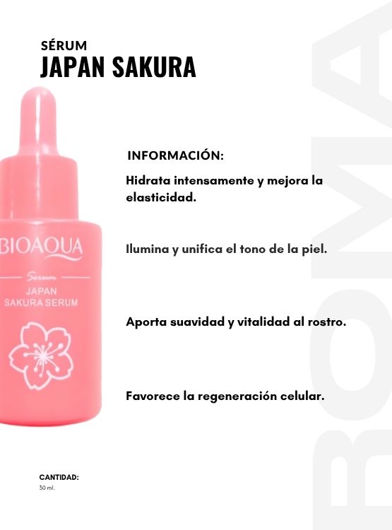 SÉRUM JAPAN SAKURA 30ML BIOAQUA - 2
