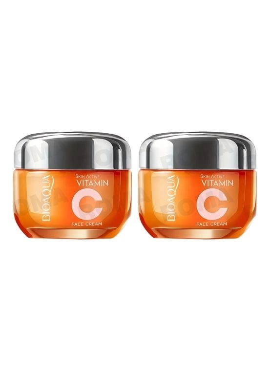 PACK 2 CREMA FACIAL REJUVENECEDORA VITAMINA C 50G BIOAQUA - 1