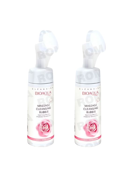 PACK 2 ESPUMA LIMPIADORA ROSAS 150ML BIOAQUA - 1