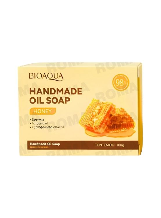 JABÓN EN BARRA DE MIEL BIOAQUA 100G - 1