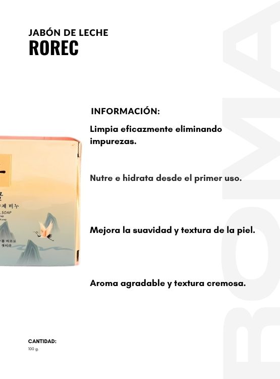 JABÓN DE LECHE ROREC 100G - 2