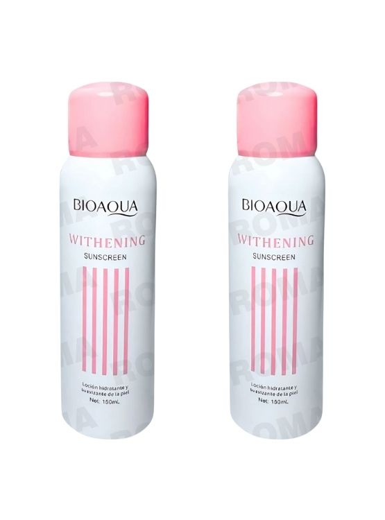PACK 2 BLOQUEADOR BLANQUEADOR SPRAY 150ML BIOAQUA - 1
