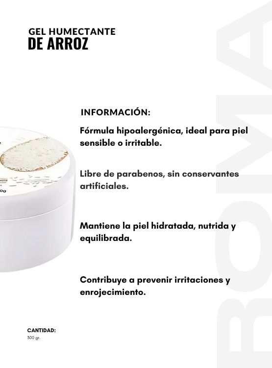 PACK 2 GEL HUMECTANTE DE ARROZ 300G BIOAQUA - 2