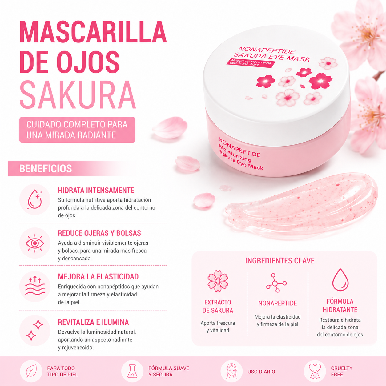 PARCHES DE OJOS SAKURA 80G BIOAQUA - 2
