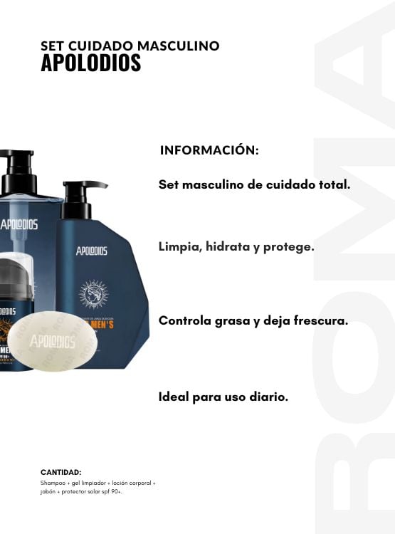 SET CUIDADO MASCULINO APOLODIOS - 2