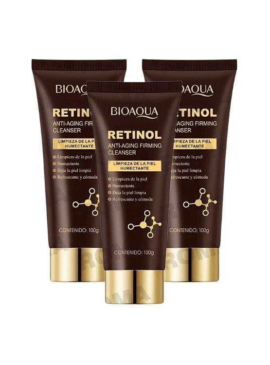PACK 3 LIMPIADOR FACIAL RETINOL 100G - 1