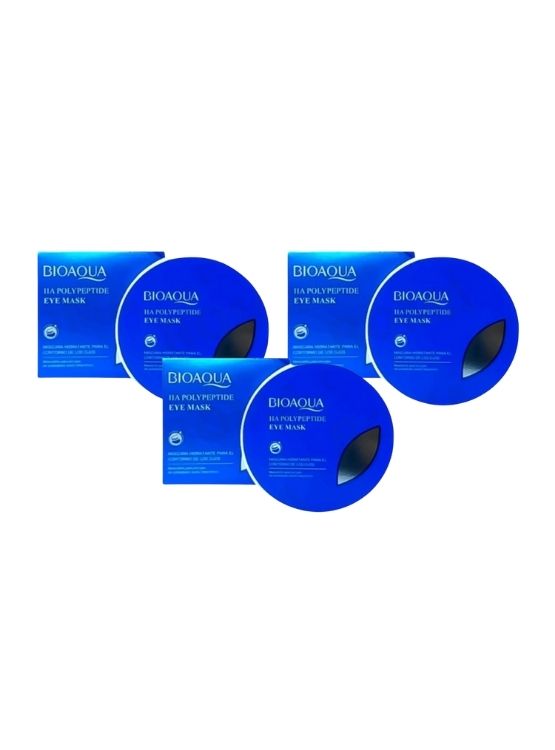 PACK 3 PARCHES PARA OJERAS EN GEL – ÁCIDO HIALURÓNICO 80G BIOAQUA - 1
