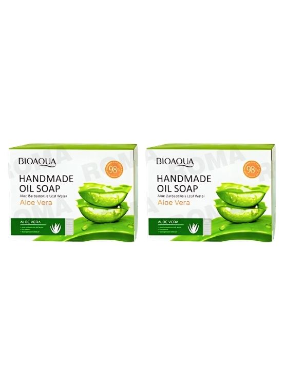PACK 2 JABÓN EN BARRA DE ALOE VERA BIOAQUA 100G - 1