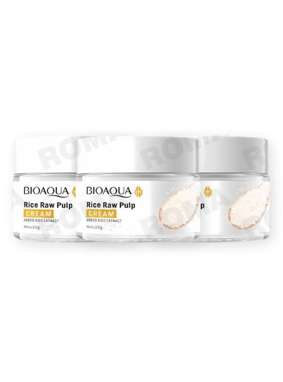 PACK 3 CREMA ACLARANTE DE ARROZ BIOAQUA 150G - 1