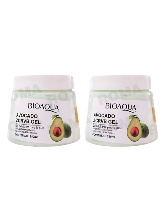 PACK 2 EXFOLIANTE EN GEL DE PALTA 250ML BIOAQUA - 1