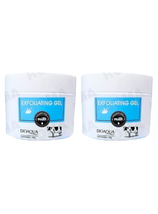 PACK 2 GEL EXFOLIANTE DE LECHE 140G BIOAQUA - 1