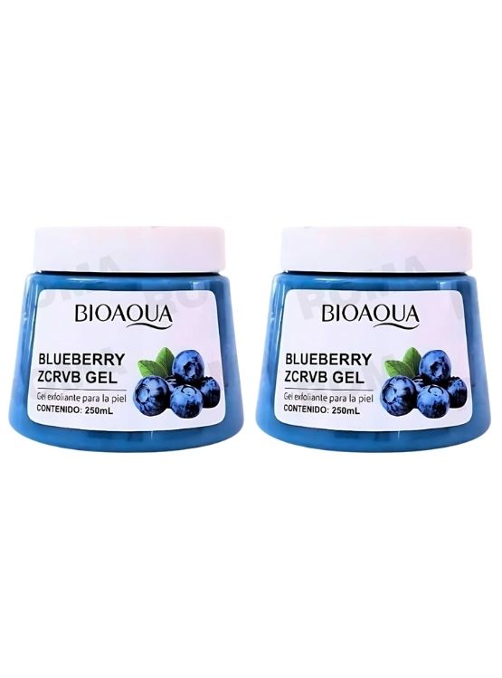 PACK 2 EXFOLIANTE EN GEL DE BLUEBERRY 250ML BIOAQUA - 1