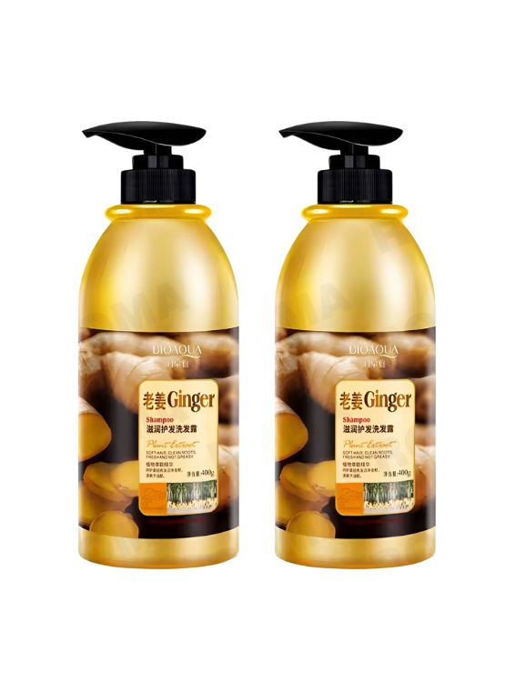 PACK 2 SHAMPOO DE JENGIBRE BIOAQUA 800ML - 1
