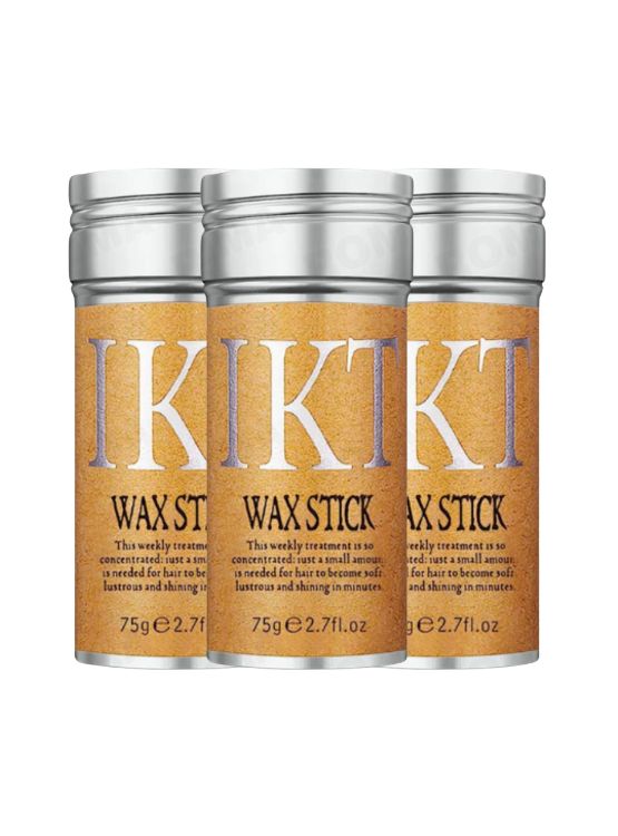 PACK 3 BARRA CERA PARA CABELLO IKT WAX STICK 225G - 1