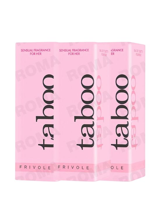 PACK 3 PERFUME ROSA CON FEROMONAS PARA MUJER TABOO 30ML - 1
