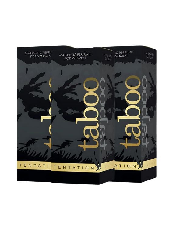 PACK 3 PERFUME CON FEROMONAS PARA MUJER TABOO 30ML - 1