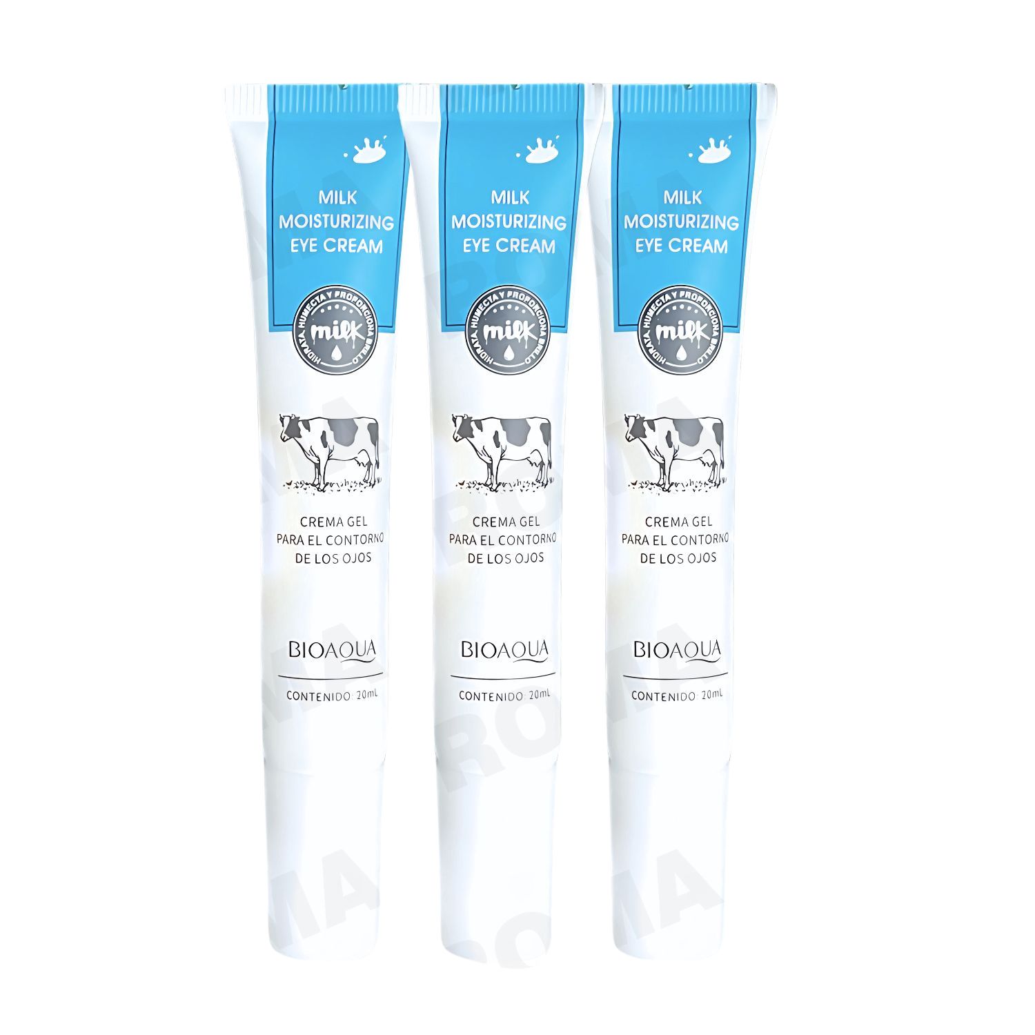 PACK 3 CONTORNO DE OJOS DE LECHE 60ML BIOAQUA - 1