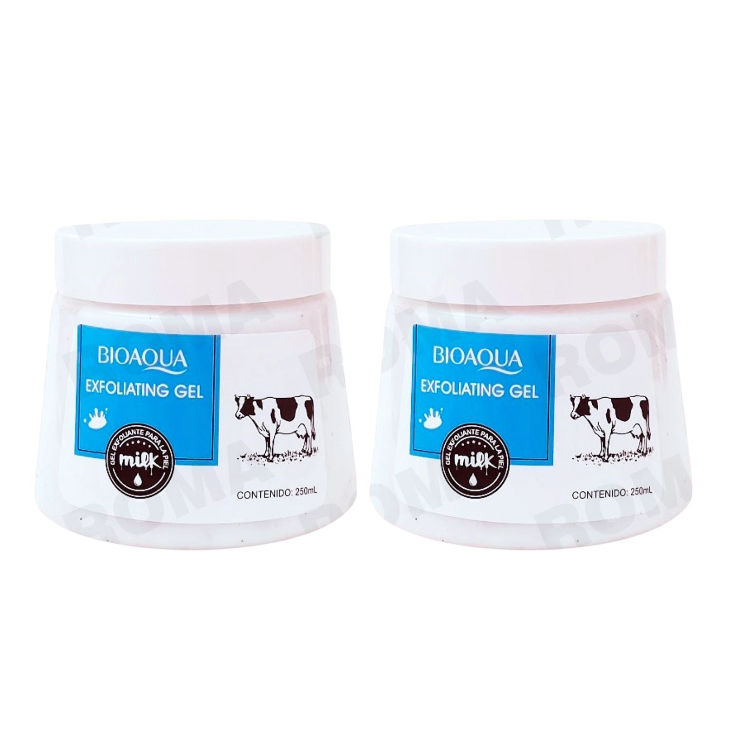 PACK 2 EXFOLIANTE GEL DE LECHE 500ML BIOAQUA - 1