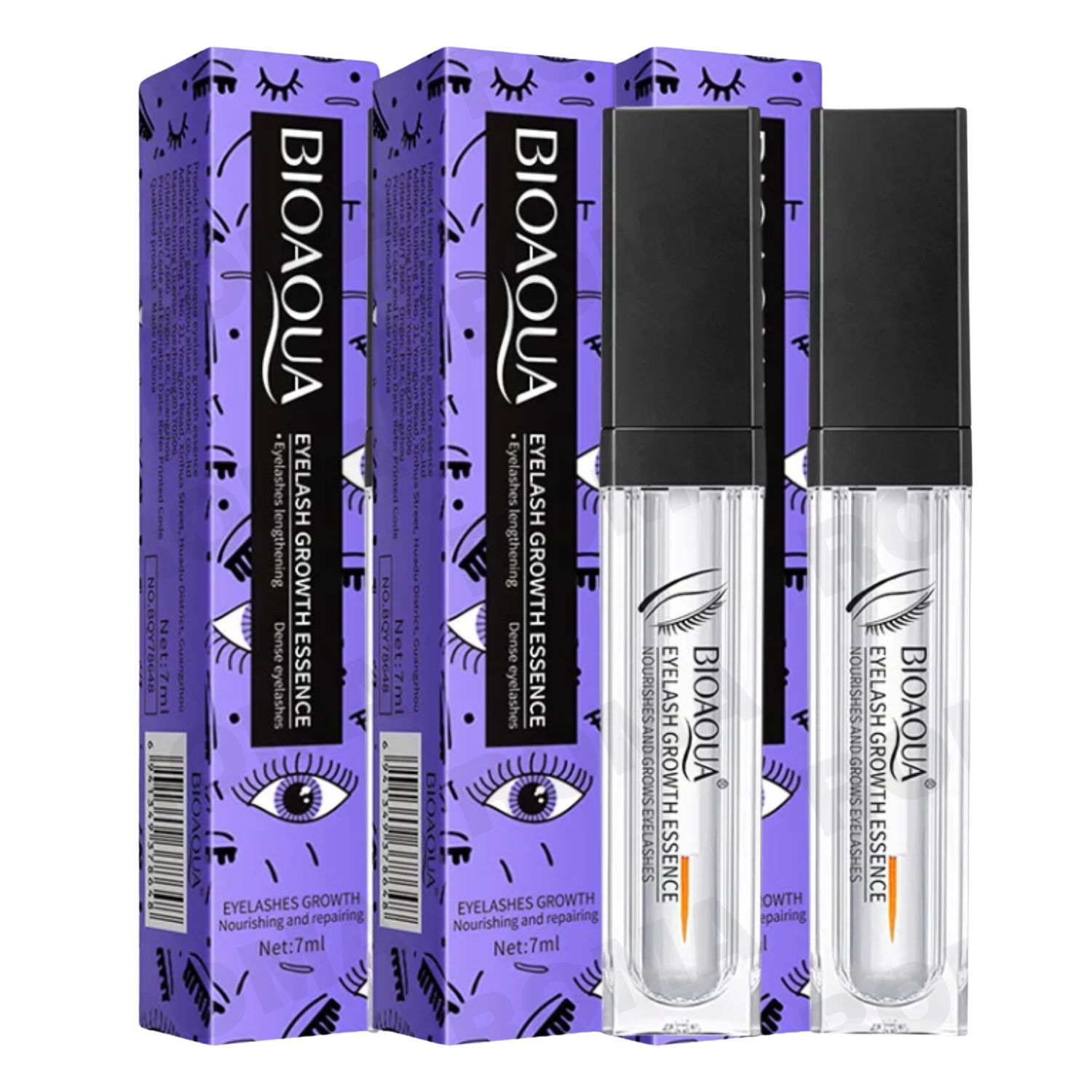 PACK 3 SERUM PARA CRECIMIENTO DE PESTAÑAS 21ML BIOAQUA - 1