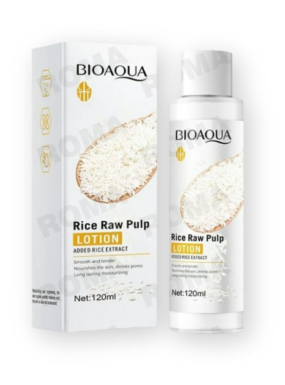 LOCIÓN FACIAL ARROZ BIOAQUA 120ML - 1