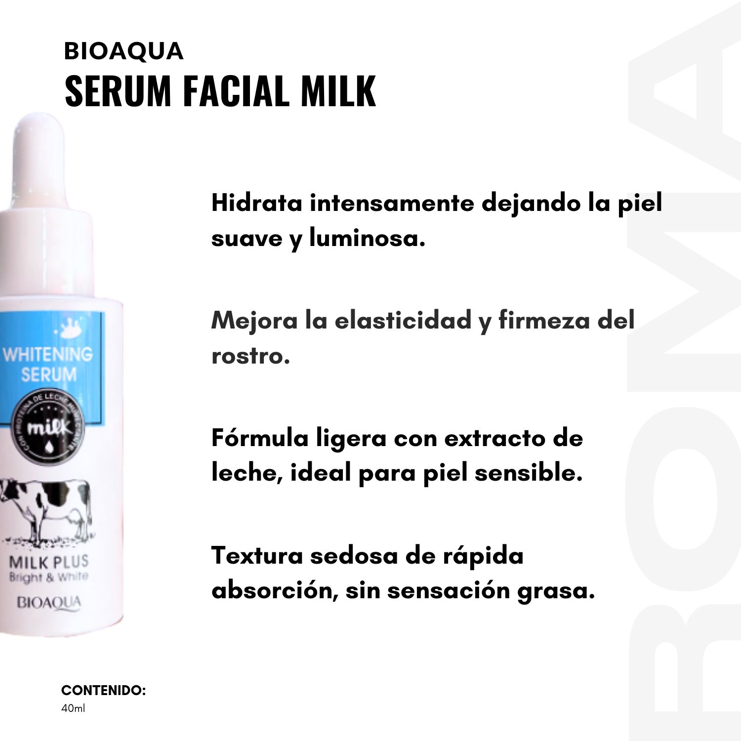 PACK 3 SERUM FACIAL DE LECHE 120ML BIOAQUA - 2