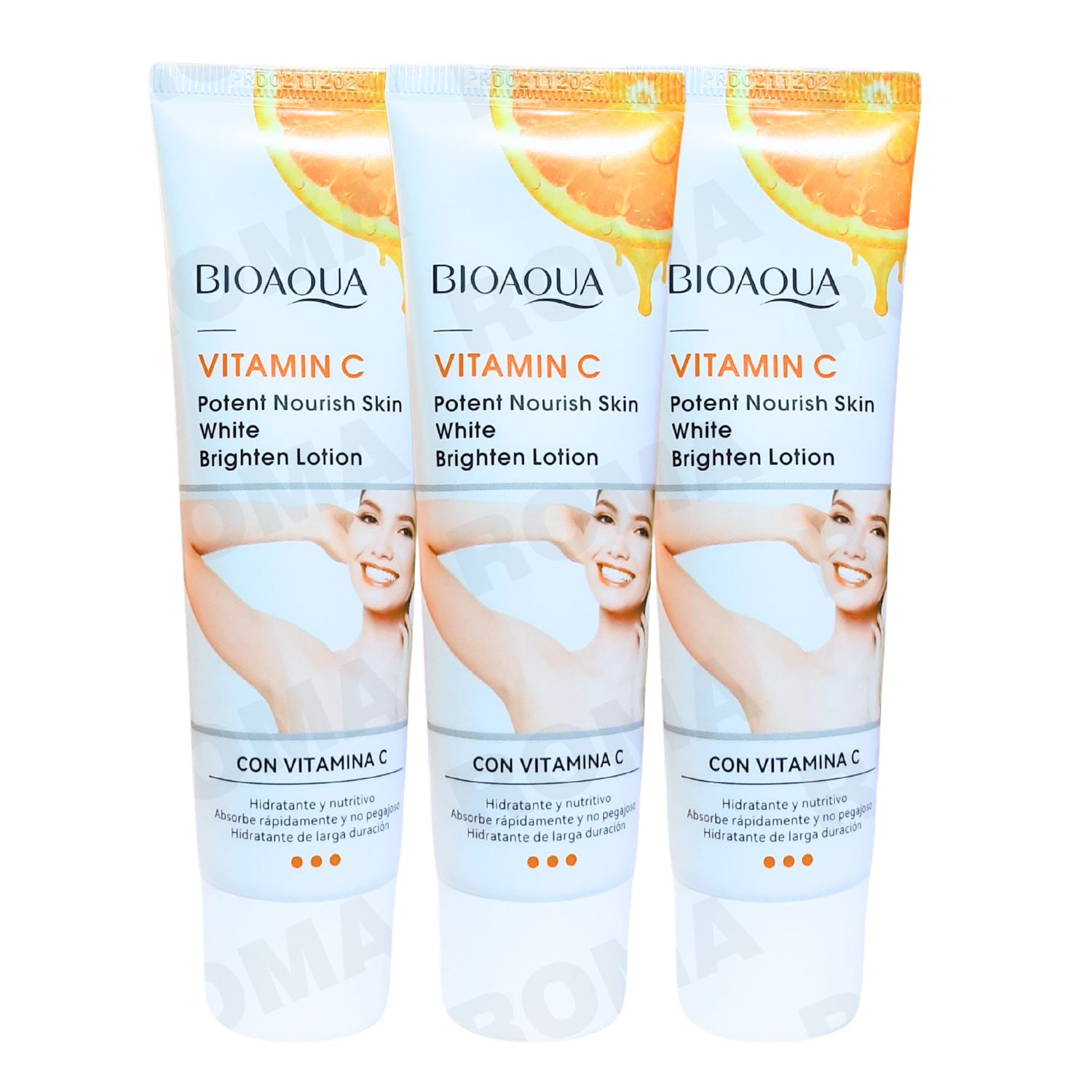 PACK 3 LOCIÓN FACIAL CON VITAMINA C 150G BIOAQUA - 1