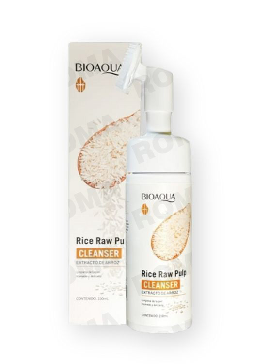LIMPIADOR FACIAL DE ARROZ BIOAQUA 150ML - 1