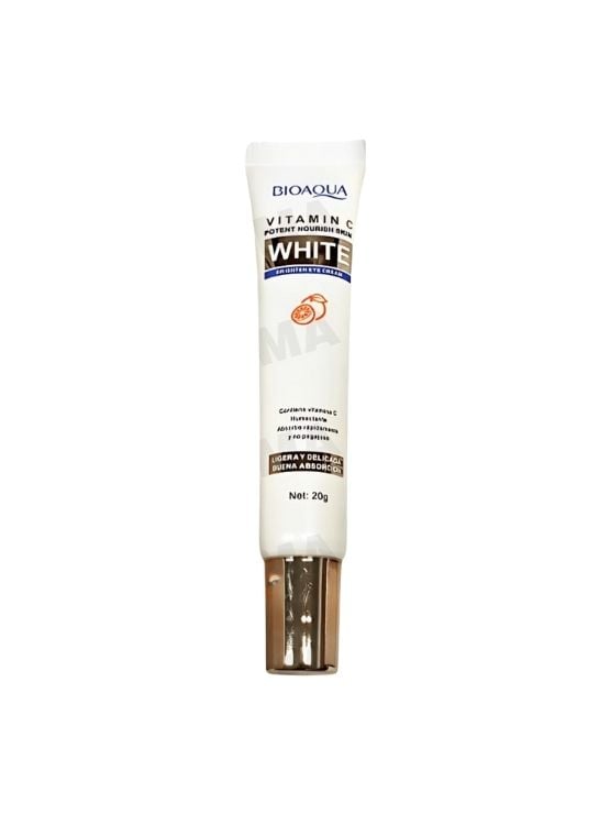 CONTORNO DE OJOS VITAMINA C WHITE 20G BIOAQUA - 1