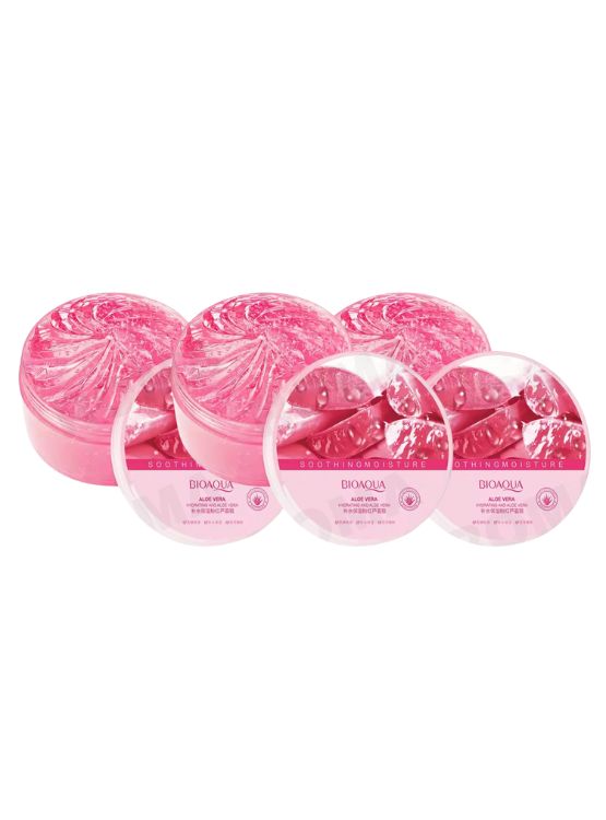 PACK 3 GEL ALOE VERA ROSA BIOAQUA 900G - 1