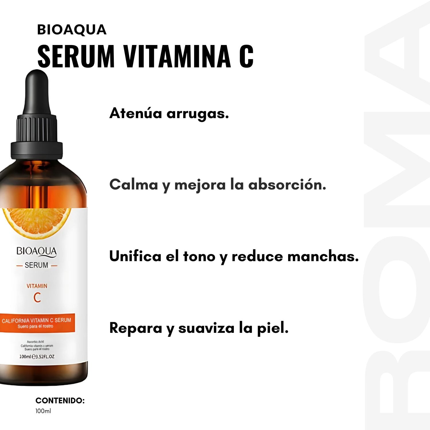 SERUM VITAMINA C 100ML BIOAQUA - 2