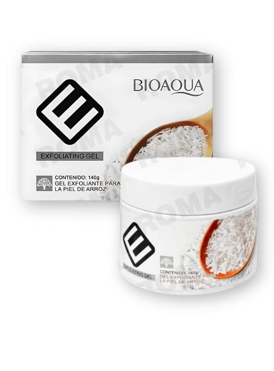 EXFOLIANTE EN GEL DE ARROZ BIOAQUA 250ML - 1