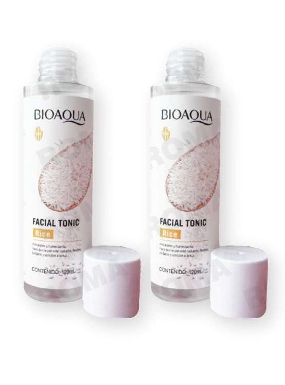 PACK 2 TĂNICO FACIAL DE ARROZ BIOAQUA 240ML - 1
