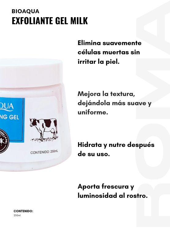 EXFOLIANTE GEL MILK BIOAQUA 250G - 2