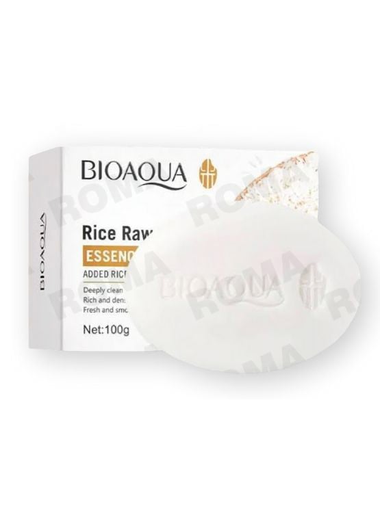 JABON ACLARANTE DE ARROZ BIOAQUA 100G - 1