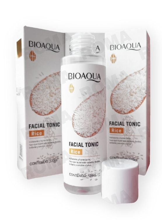 TÓNICO FACIAL DE ARROZ BIOAQUA 120ML - 1