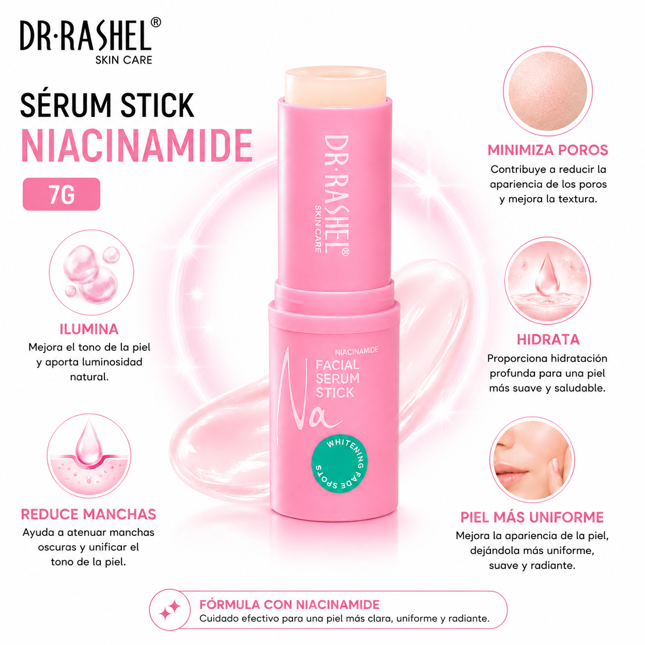 SERUM STICK NIACINAMIDE 7G DR RASHEL - 2