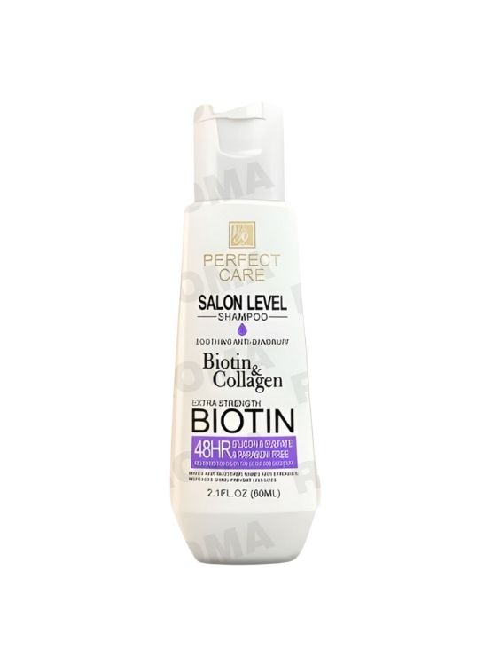 SHAMPOO BIOTINA Y COLÁGENO 60ML PERFECT CARE - 1
