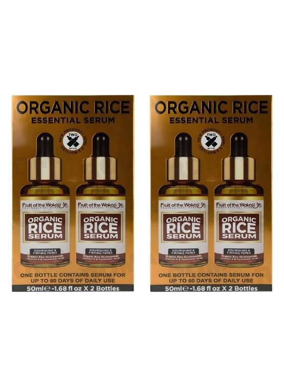 PACK 2 SERUM FACIAL X2 UND ARROZ WOKALI - 1